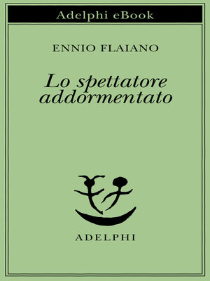 cover image of Lo spettatore addormentato